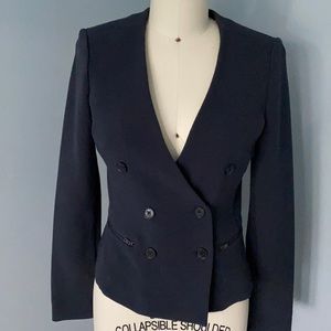 Gap Navy Double Breasted Blazer